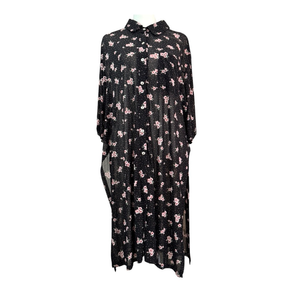 IVY ROSE tunic top / beach coverup, plus size 2X